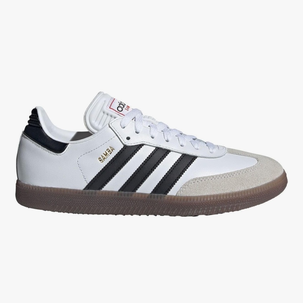 Adidas Samba White and Black Sneakers (Unisex)